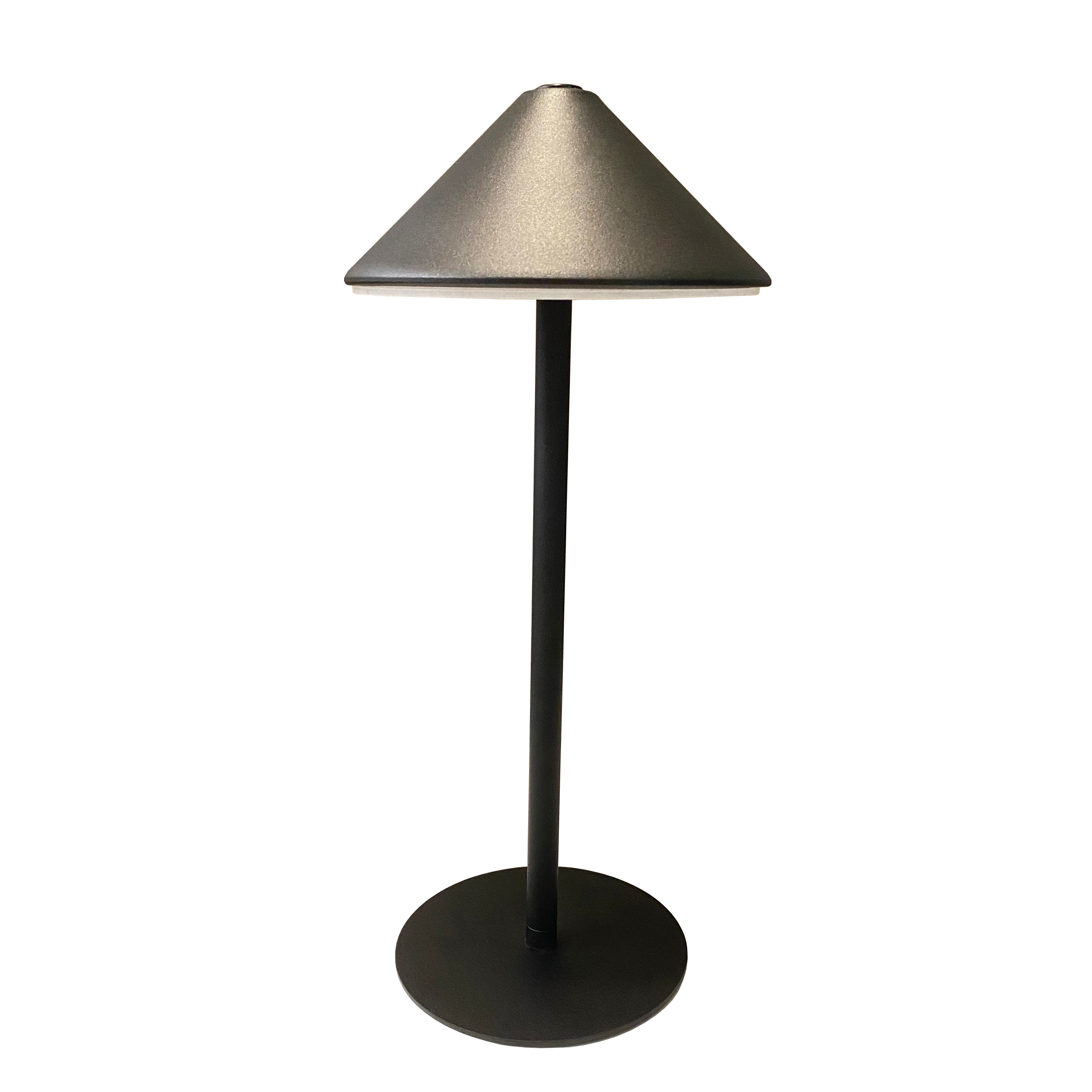 Focus Lighting Rechargeable LED Reading Light Book Lamp - Modern Black Portable Bedside Lighting